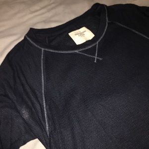 Black crew neck sweater from Abercrombie & Fitch